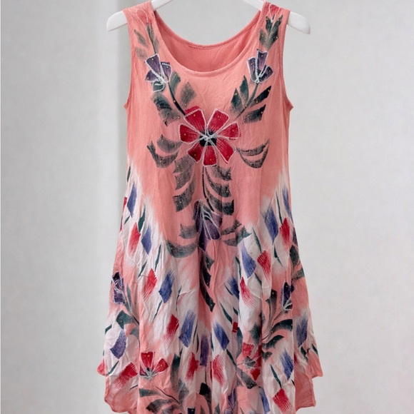 Dresses & Skirts - Exotica Beach Sleeveless Freesize Pullover Top Coverall